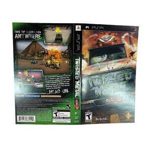 PRINT ONLY ** PSP | UMD GAME (2005) TWISTED METAL: HEAD-ON RATED T **PRINT ONLY